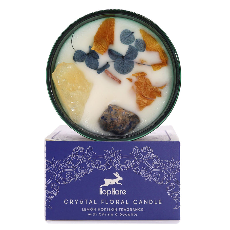 Hop Hare Crystal Magic Flower Candle - The Sun product image