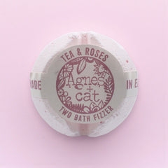 Agnes + Cat Bath Fizzer - Tea and Roses product image