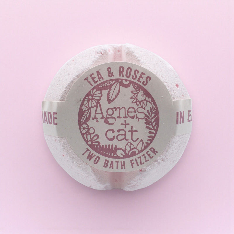 Agnes + Cat Bath Fizzer - Tea and Roses product image