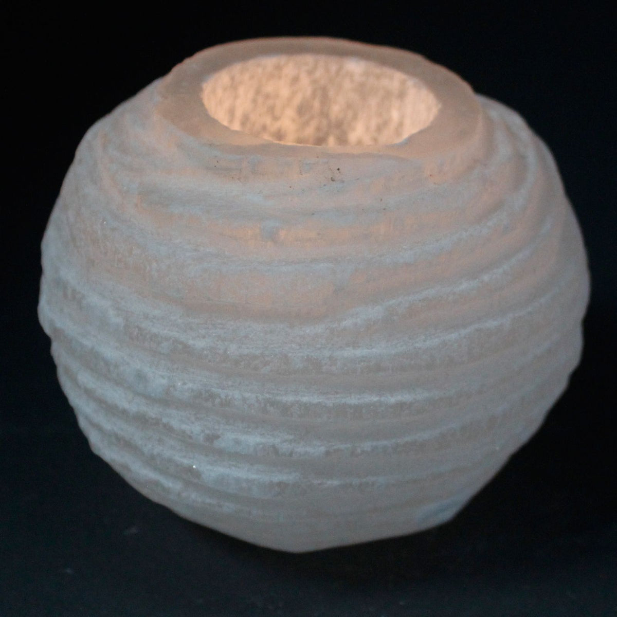 Selenite Snowball Candle Holder - 8 cm product image 4