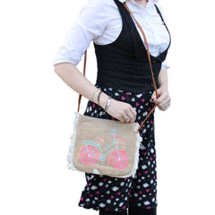 Fab Fringe Bag - Bicycle Embroidery product image 2