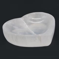 Selenite Heart Bowl - 15cm product image 2