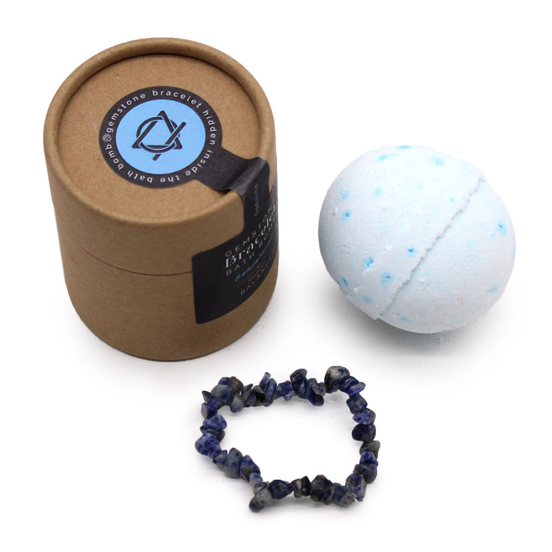 Sodalite Gem Bracelet Bath Bomb product image