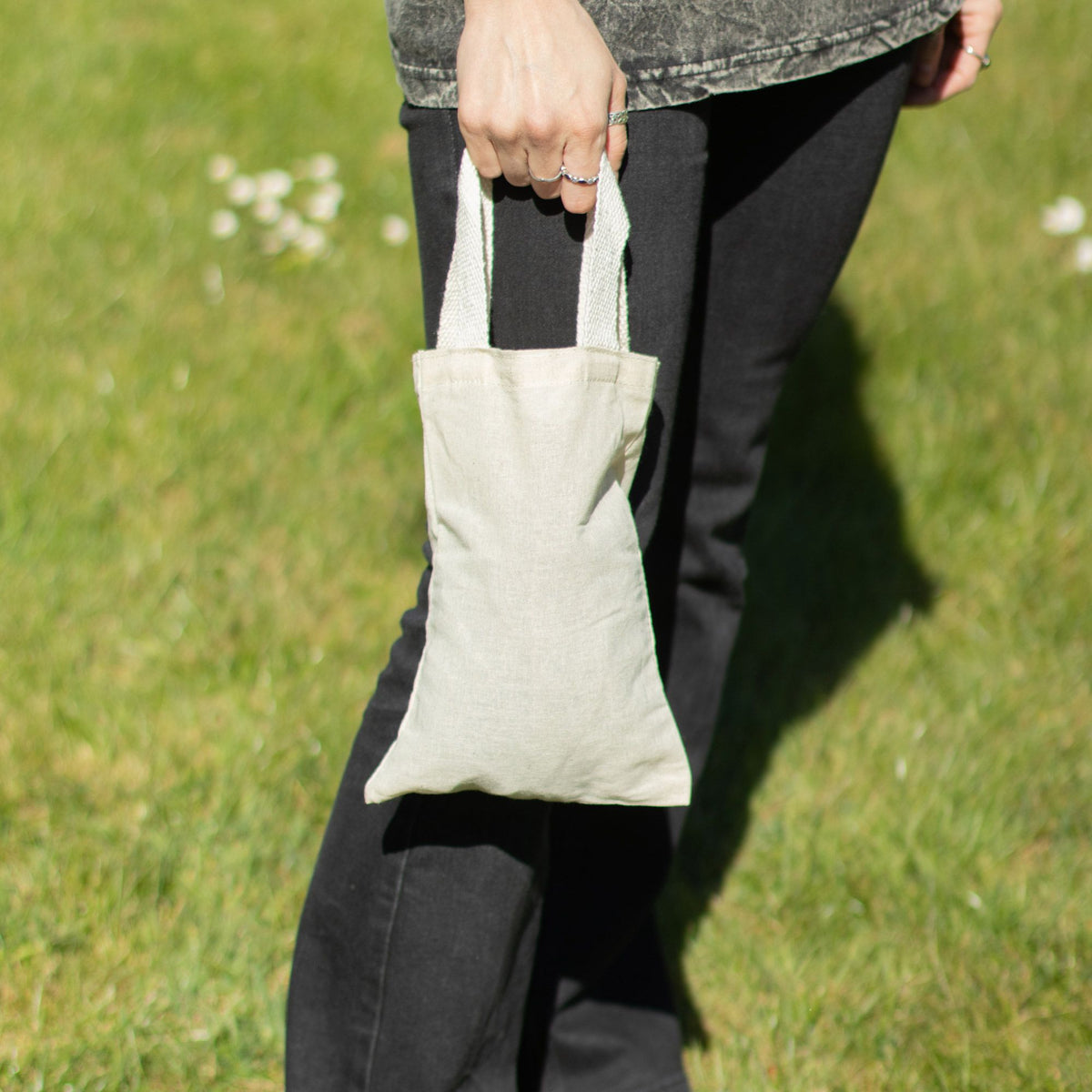 Nomad Sari Iconic Mini Gift Tote Bag - Unprinted- (25x18cm) - Natural 4oz product image 5