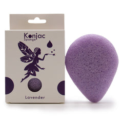 Teardrop Konjac Sponge - Lavender - Calming product image