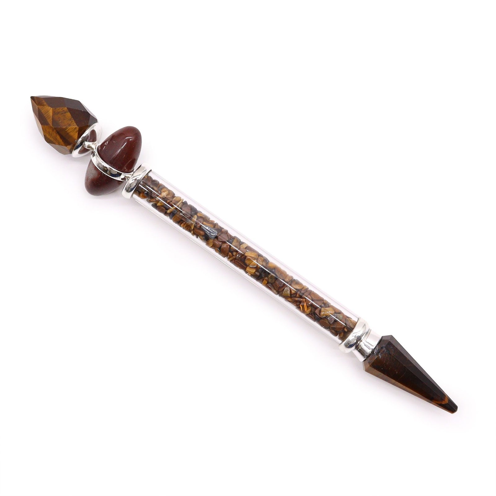 Shiva Lingam Magic Wand - Tiger Eye - Confidence product image