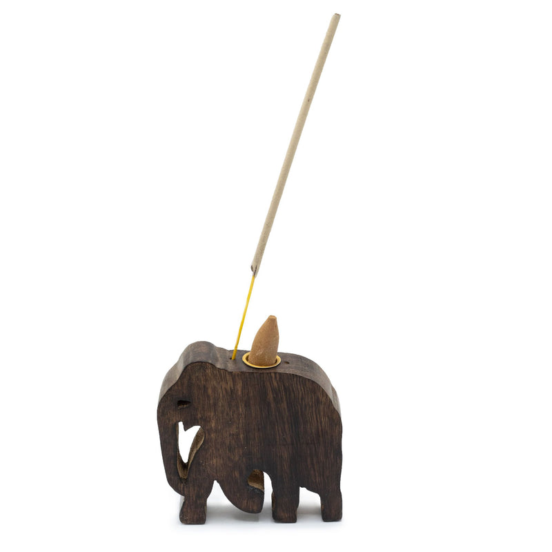 Elephant Incense Cone and Stick Holder product image