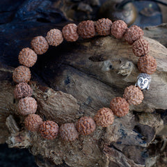 Rudraksha Buddah Bangle Mala - Natural product image 3