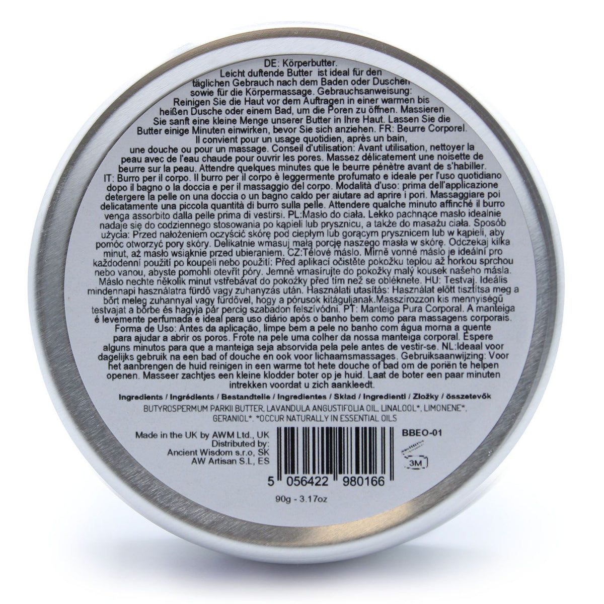 Aromatherapy Shea Body Butter 90g - Lavender product image 2