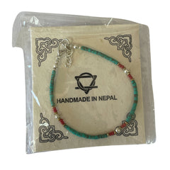 Nepalese Extra Fine Gem Bracelet - Turquoise Beads product image 2