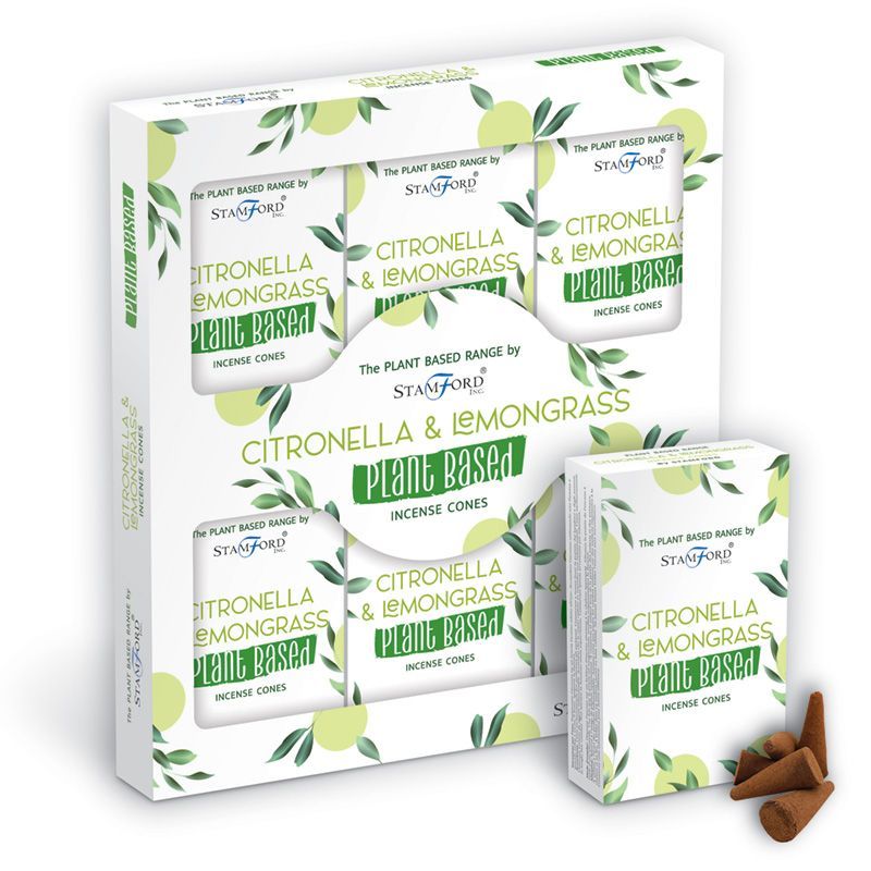 Plant Based Incense Cones - Citronella & Lemongrass product image