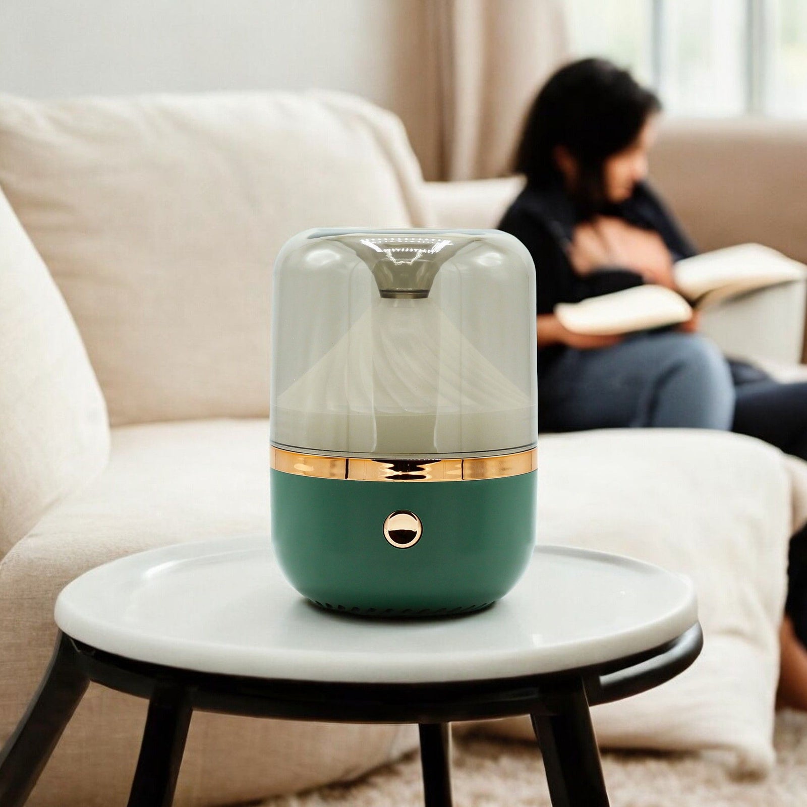 Urban Aroma Diffuser Green & Bronze - USB - Colour Change product image