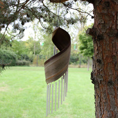 Coconut Leaf Wind Chimes - Natural product image 3