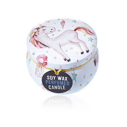 Art Tin Candle - Assorted Design - Unicorns - Moonstone product image 5