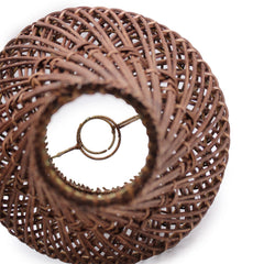 Rattan Table Lamps - Dark Brown product image 3