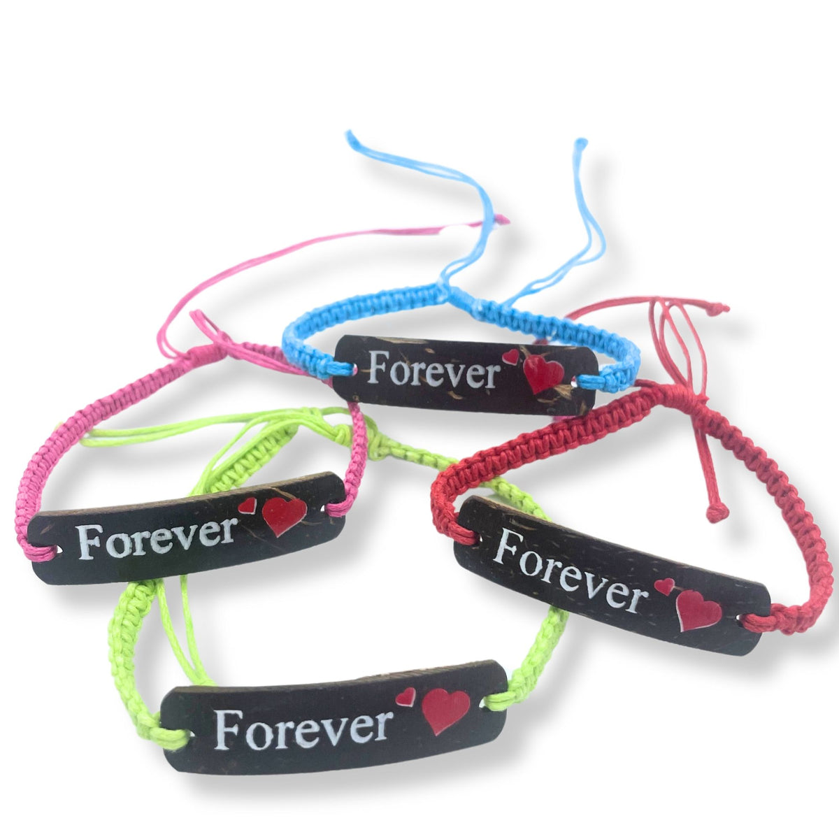 Handmade Friendship Bracelets - Friends Coconut Print (asst) product image 2