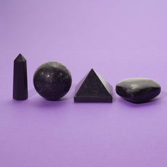 Four Gemstone Shapes - Black Tourmaline product image 9