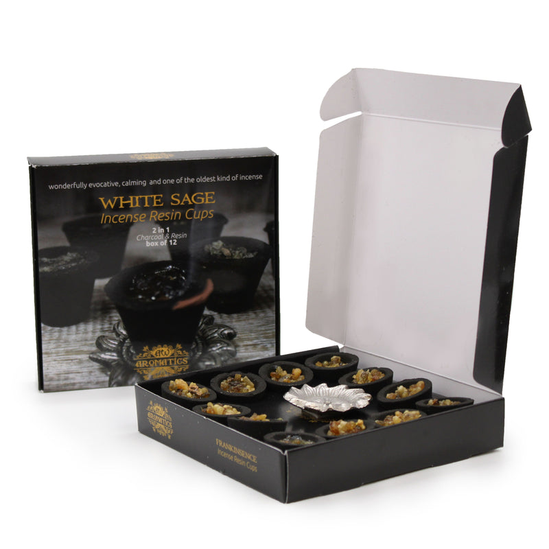 Box of 12 Resin Cups - Frankincense product image