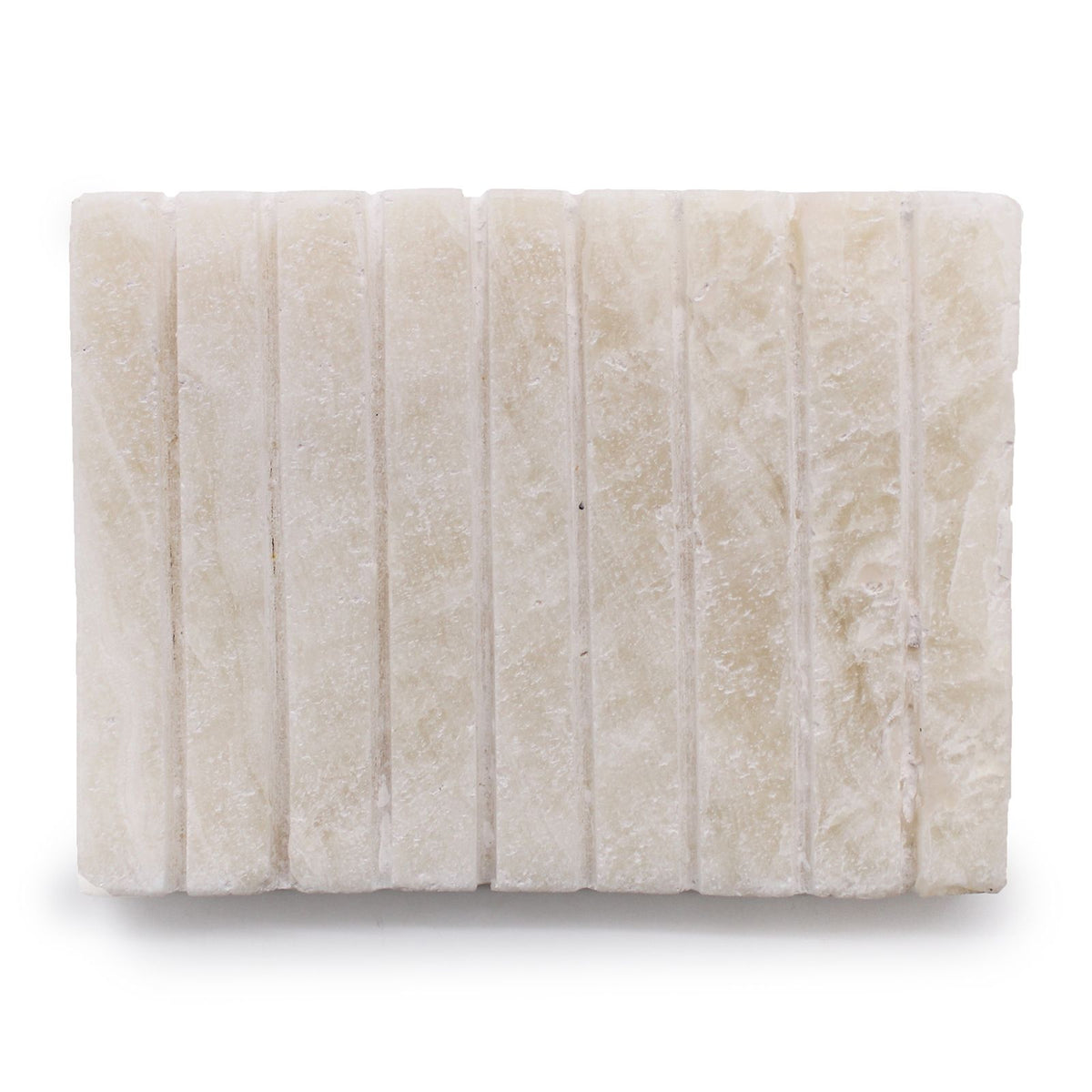 White Onxy Ridged Soap Dish product image 2