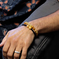 Gemstone Double Power Bracelets- Yellow Aventurine product image 4