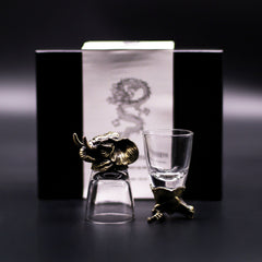 Gift Set of 6 Shot Glasses (50ml) - Mystical Creatures - Antique Bronze product image 7