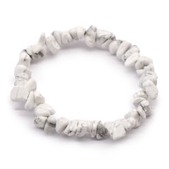 Chipstone Bracelet - White Jasper product image