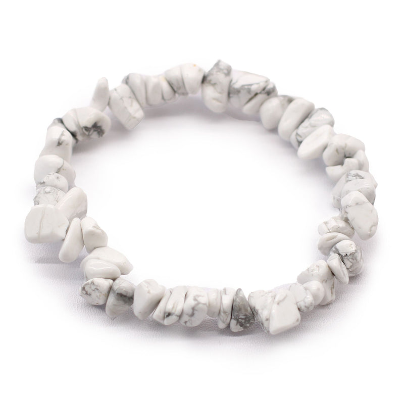 Chipstone Bracelet - White Jasper product image