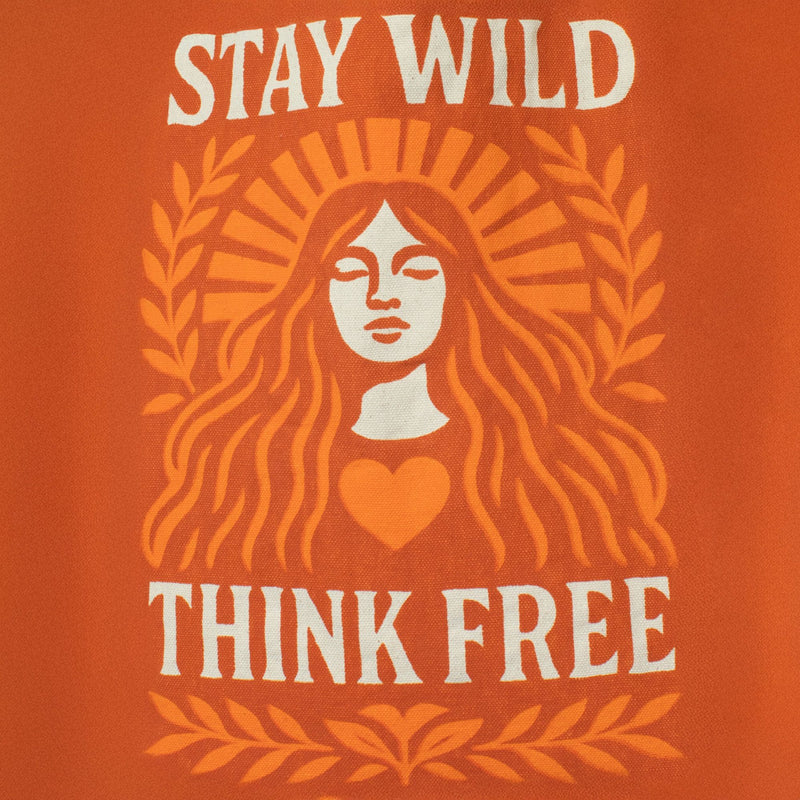 Nomad Sari Iconic Toni Tote Bag - Stay Wild - Natural 10oz product image