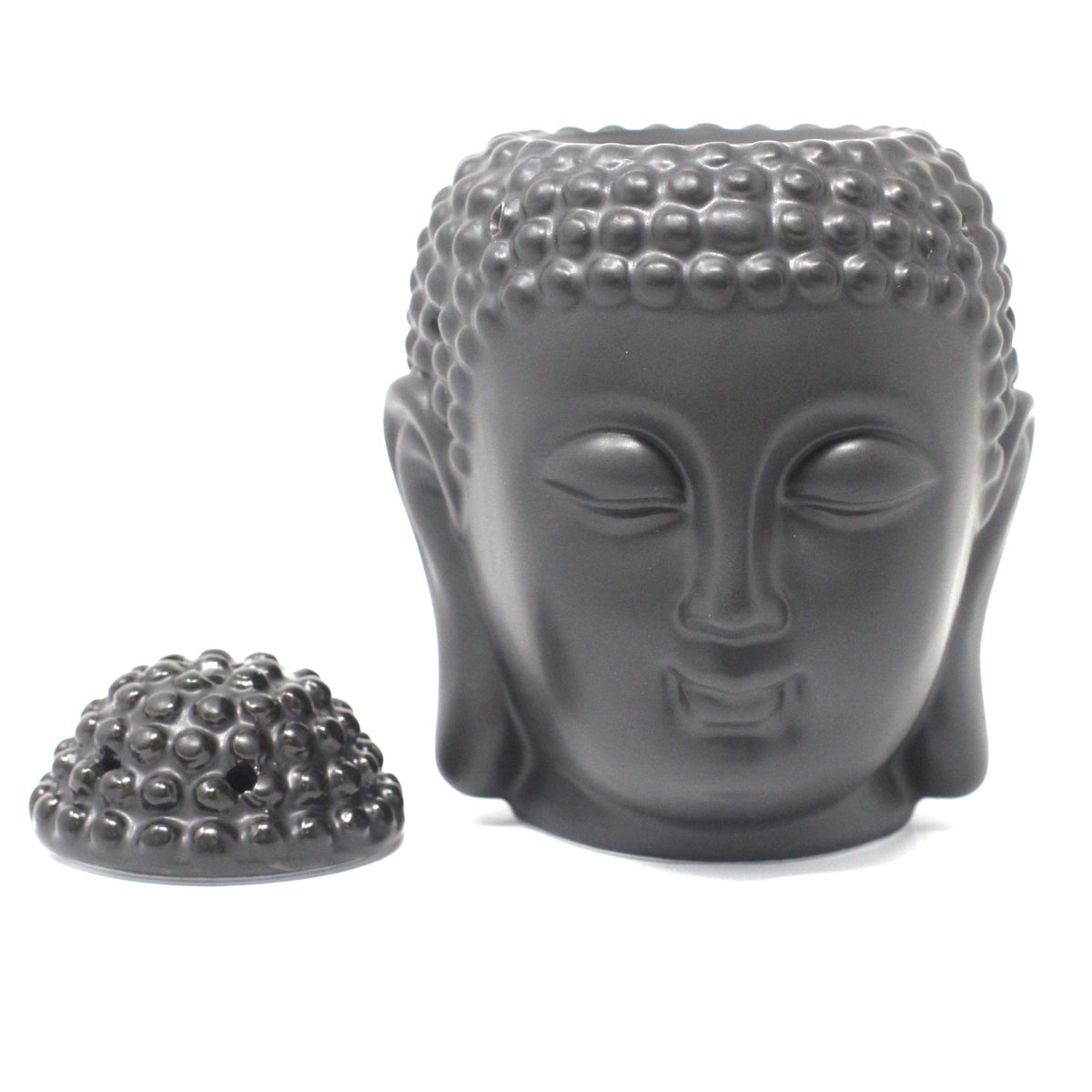 Buddah Head Oil Burner - Dark Brown product image 4