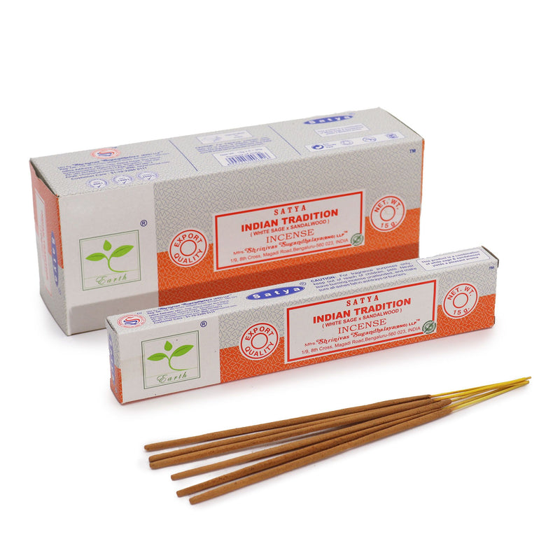 Satya Incense 15gm - Indian Tradition (White Sage & Sandalwood) product image