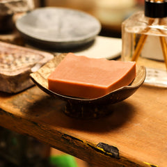 Natural Coconut Soap Dish - Square - 11cm product image 5