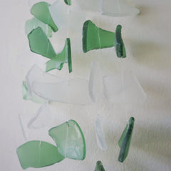 Copis & Glass Drop - Green & White Glass product image 7