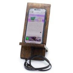 Wooden Carved Phone Stand - Mandala product image 2