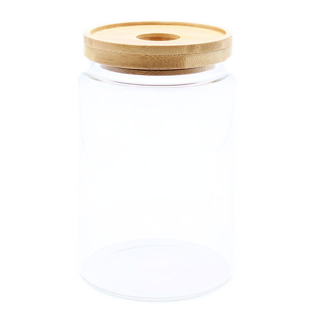 Cottage Bamboo Glass Jar - 15cm product image 6