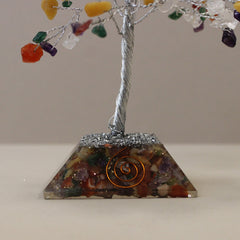 Gemstone Tree with Organite Base - 160 Stone - Multi product image 3