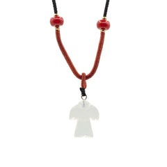 Cord Necklace Gemstone Pendant - Opalite Angel product image 3