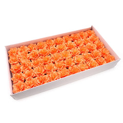 Craft Soap Flower - Small Peony - Orange product image 3