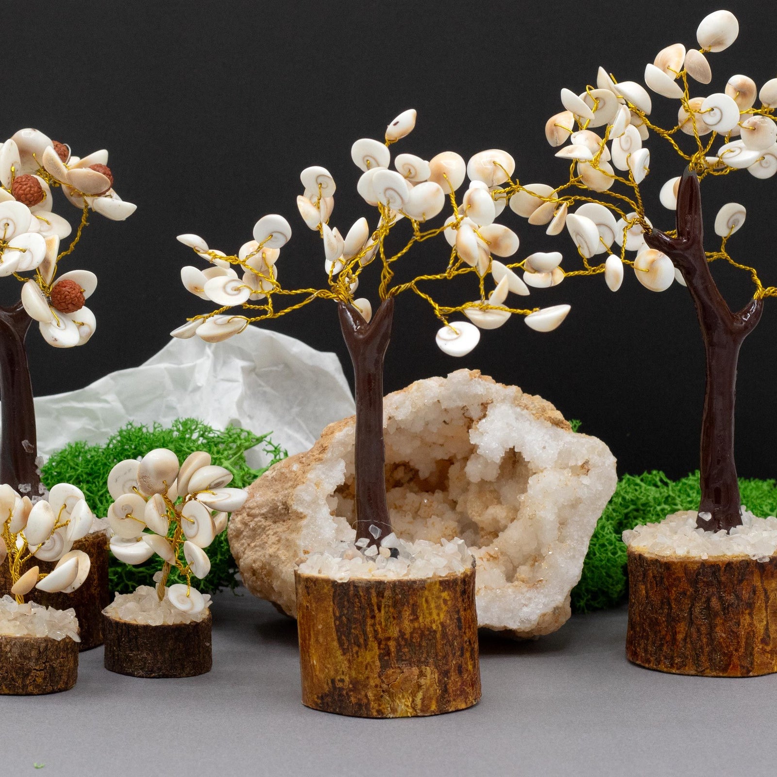 Med Gomati Chakra Circle Stone Tree - (45 stones) product image