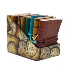 Mini Assorted Leather Notebook (4x3") - 1 piece product image 4