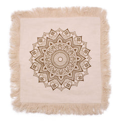 Lotus Mandala Cushion Cover - 45x45cm - bronze product image 3