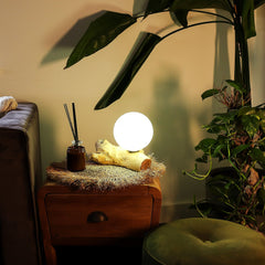 DriftGlow Lamp Cotton Luna Ivory Shade product image 5