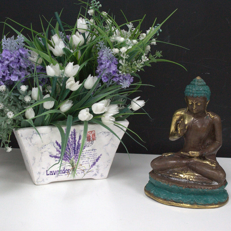 Med Hand Up Sitting Buddha product image