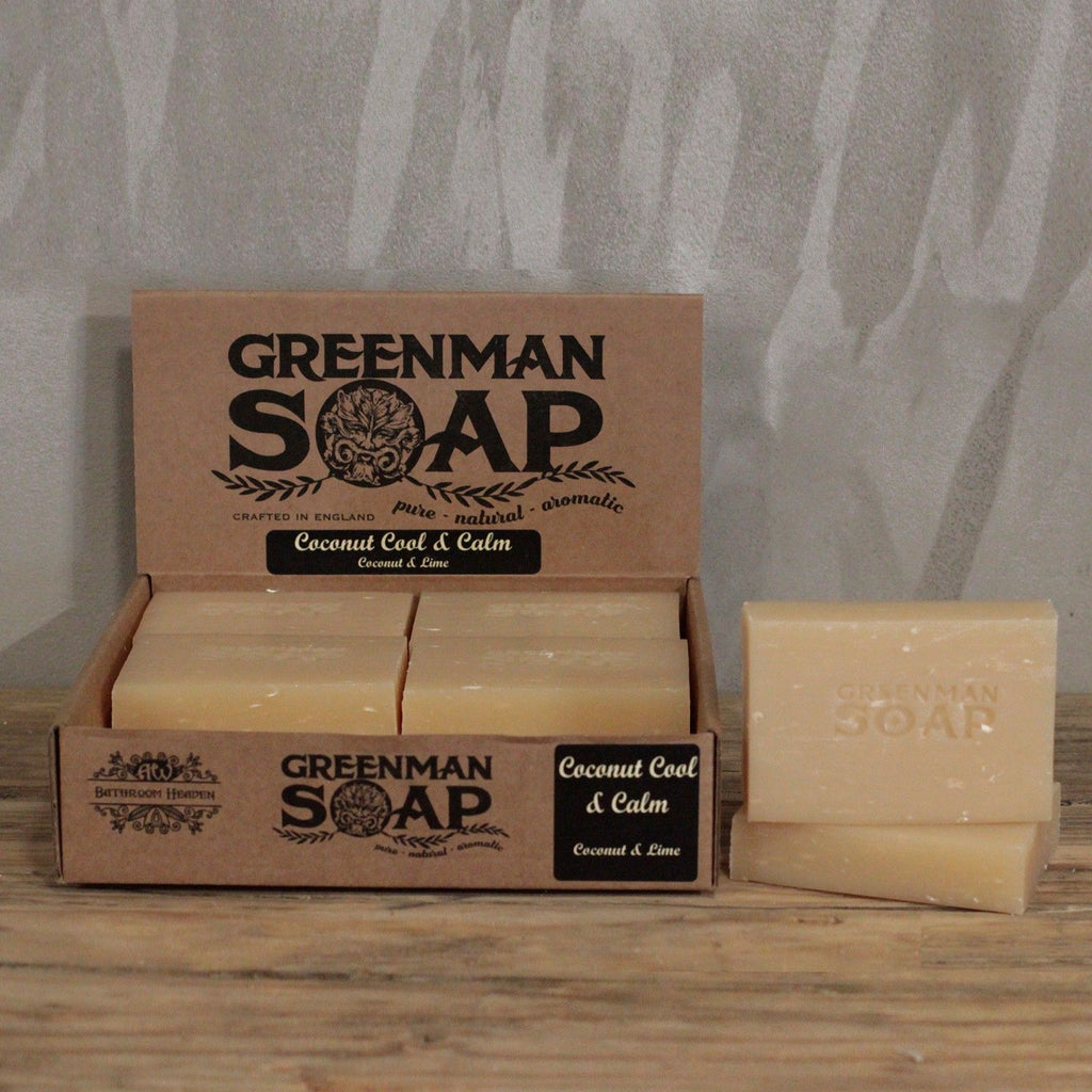 Greenman Soap Slice 100g - Coconut Cool & Calm product image 5