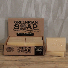Greenman Soap Slice 100g - Coconut Cool & Calm product image 5
