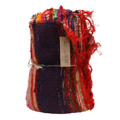 150 x 90cm Luxury Rag Rug - Red product image 6
