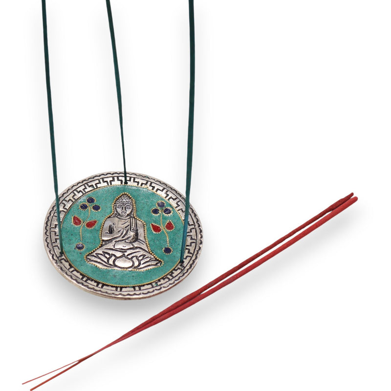 Buddha Green Decor Incense Holder product image