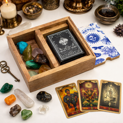 Two Section Tarot Box with Card Holder product image 6
