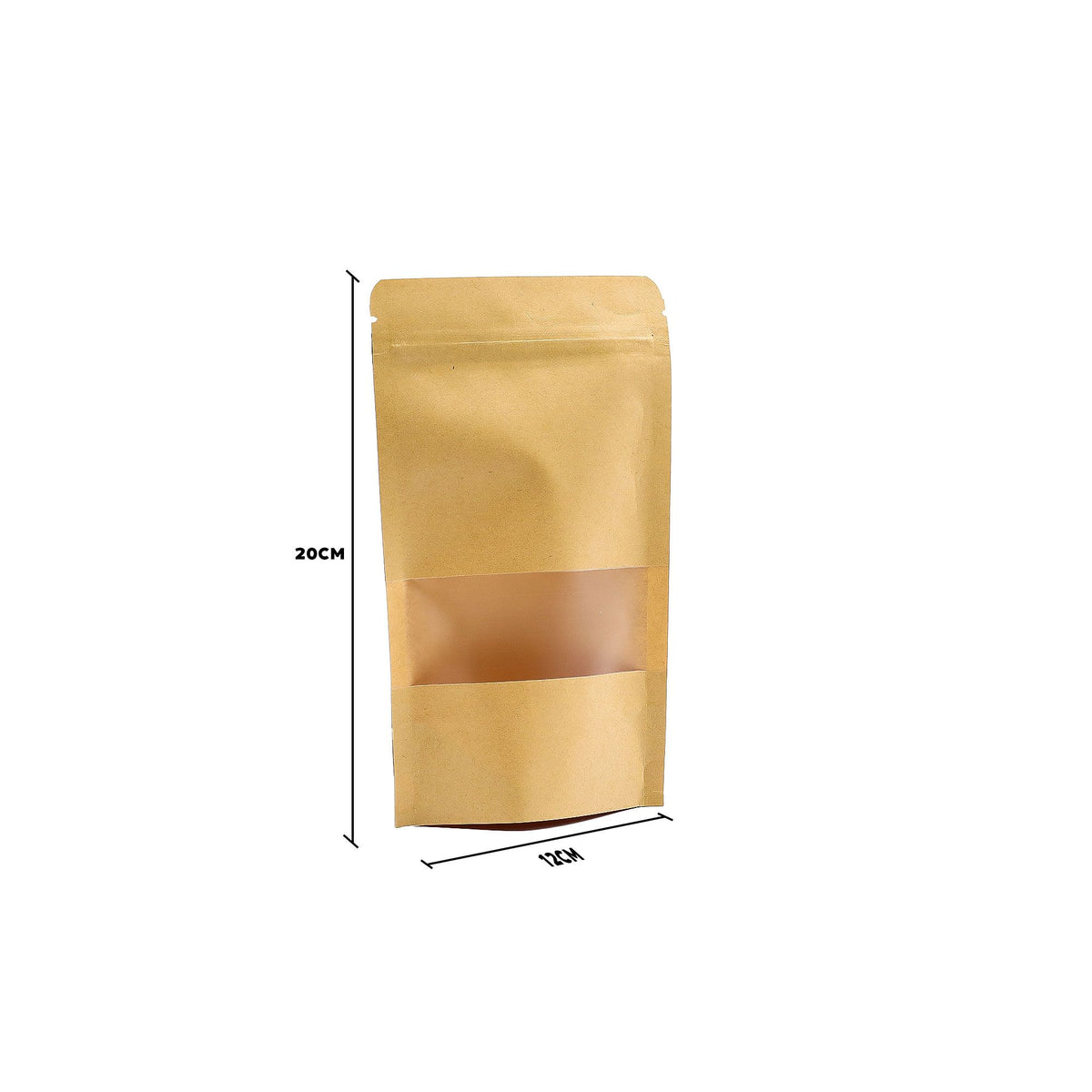 Kraft Window Bag 12x20 cm product image 3