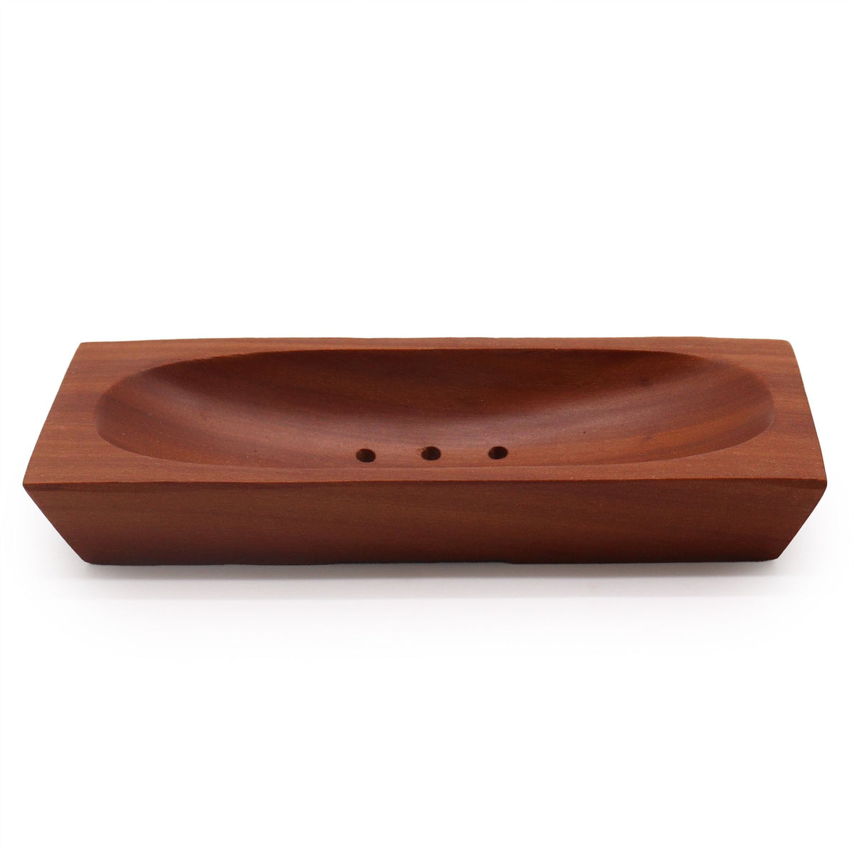 Classic Mahogany Soap Dish - Rectangle product image