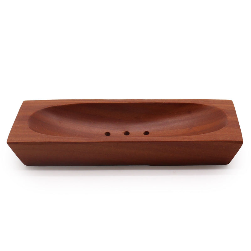 Classic Mahogany Soap Dish - Rectangle product image